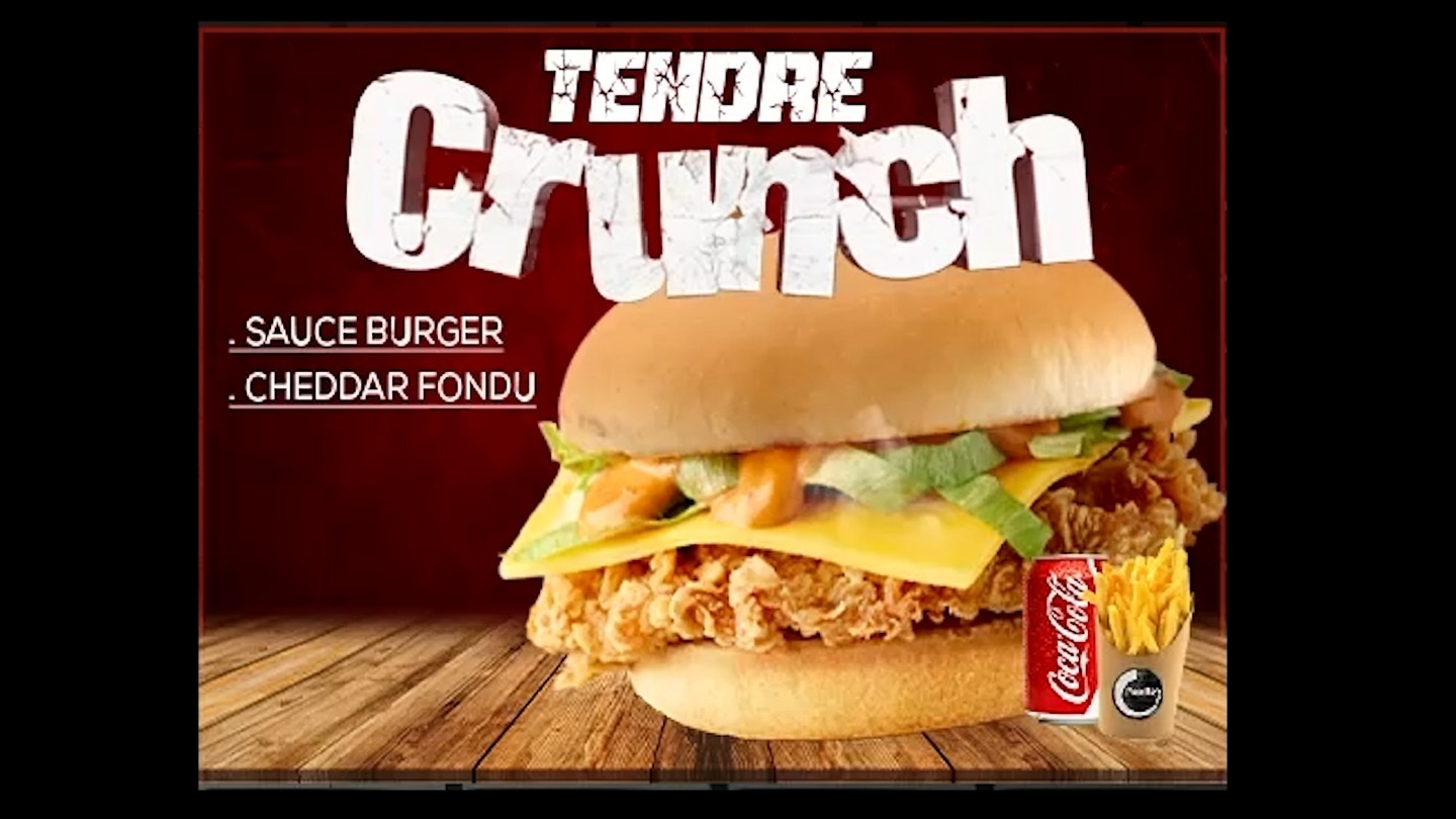 burger tendre crunch